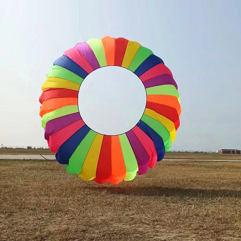 Free Shipping new kites Ring flying outdoor fun toys game kites show pendant Large kite flying pilot kite lifter octopus kite