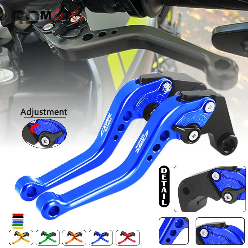 

Motorcycle Adjustable Brake clutch Handle levers For HONDA CBR250R 2011-2017 CBR300R 2014-2019 2020 CBR500R CB500 F X 2013-2018