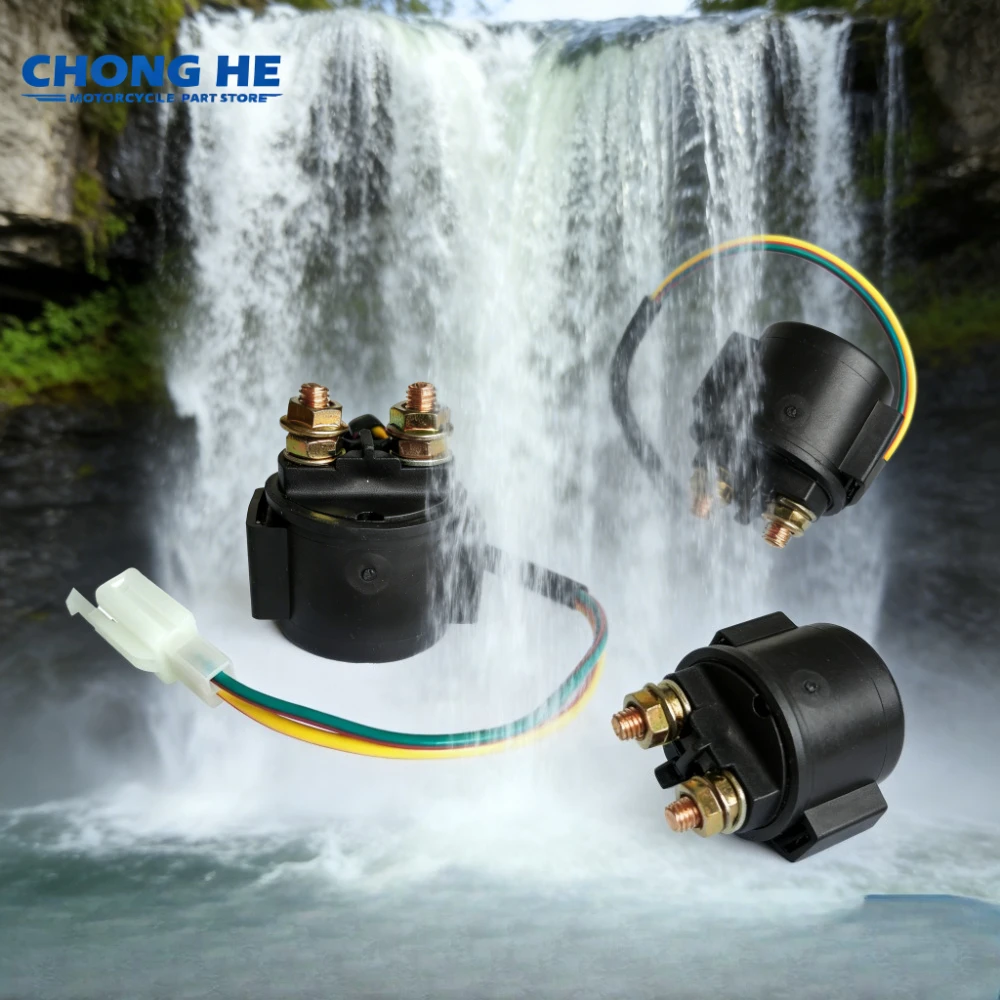 1/2pc 12v Starter Relay Solenoid Ignition Switch For YAMAHA TTR225 TTR250 XT225 SEROW XT 225 XT600 Dirt Bike XT 600 TTR 225 250