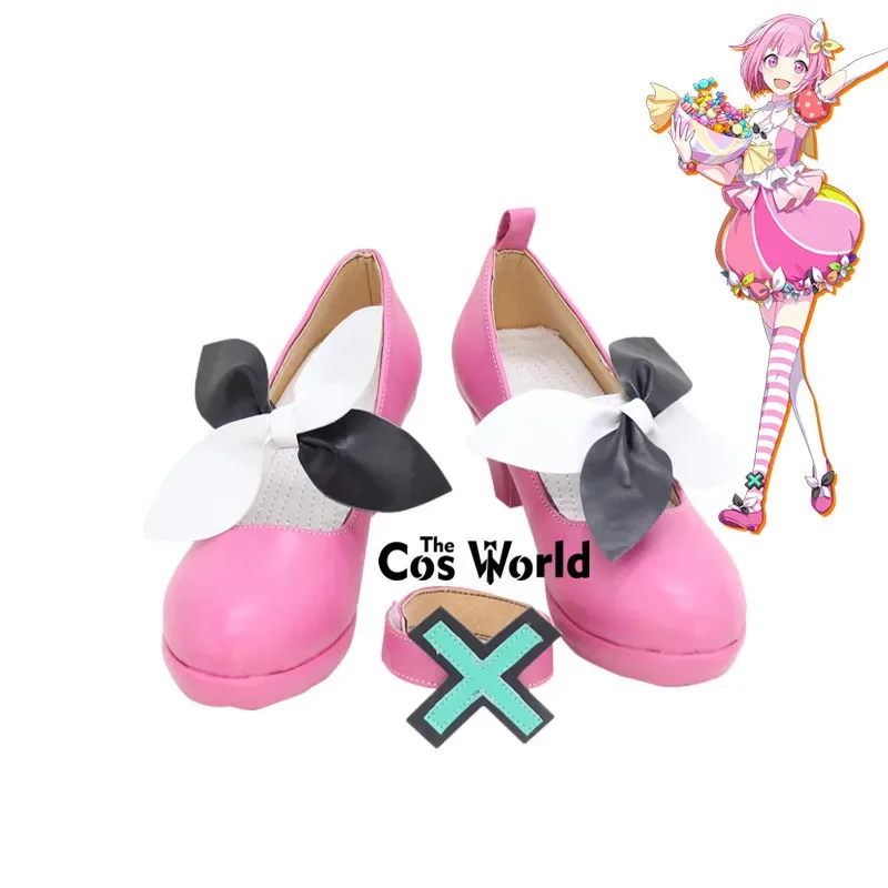 

PJSK Project Sekai Colorful Stage Feat Ootori Emu Customize Anime Cosplay High Heels Shoes