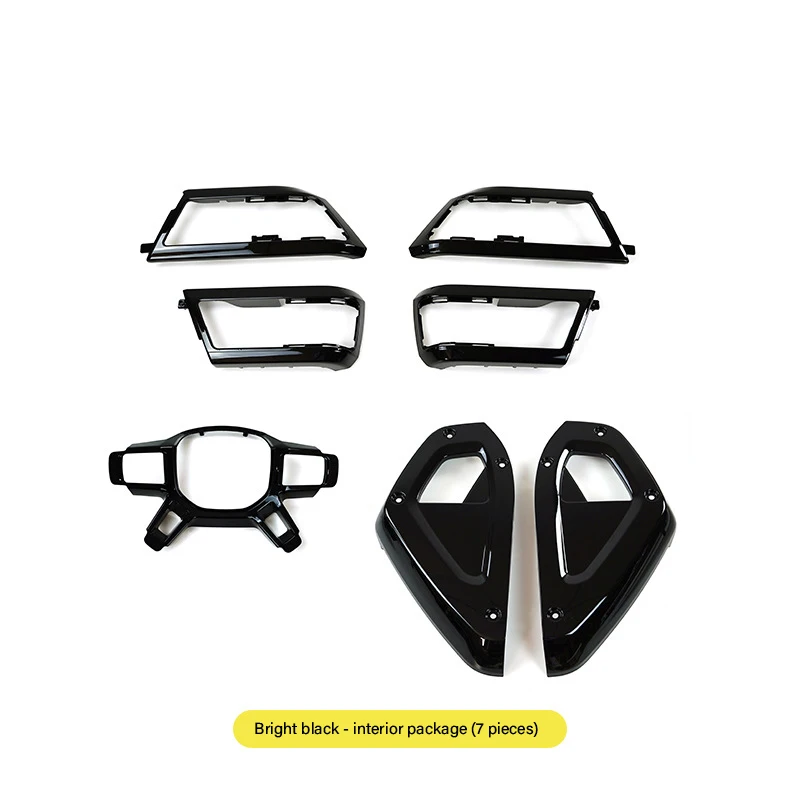 For Land Rover Defender 2022 2023 Central Control Armrest Decorative Strip Wheel Frame Center Console Shift Lever Protective