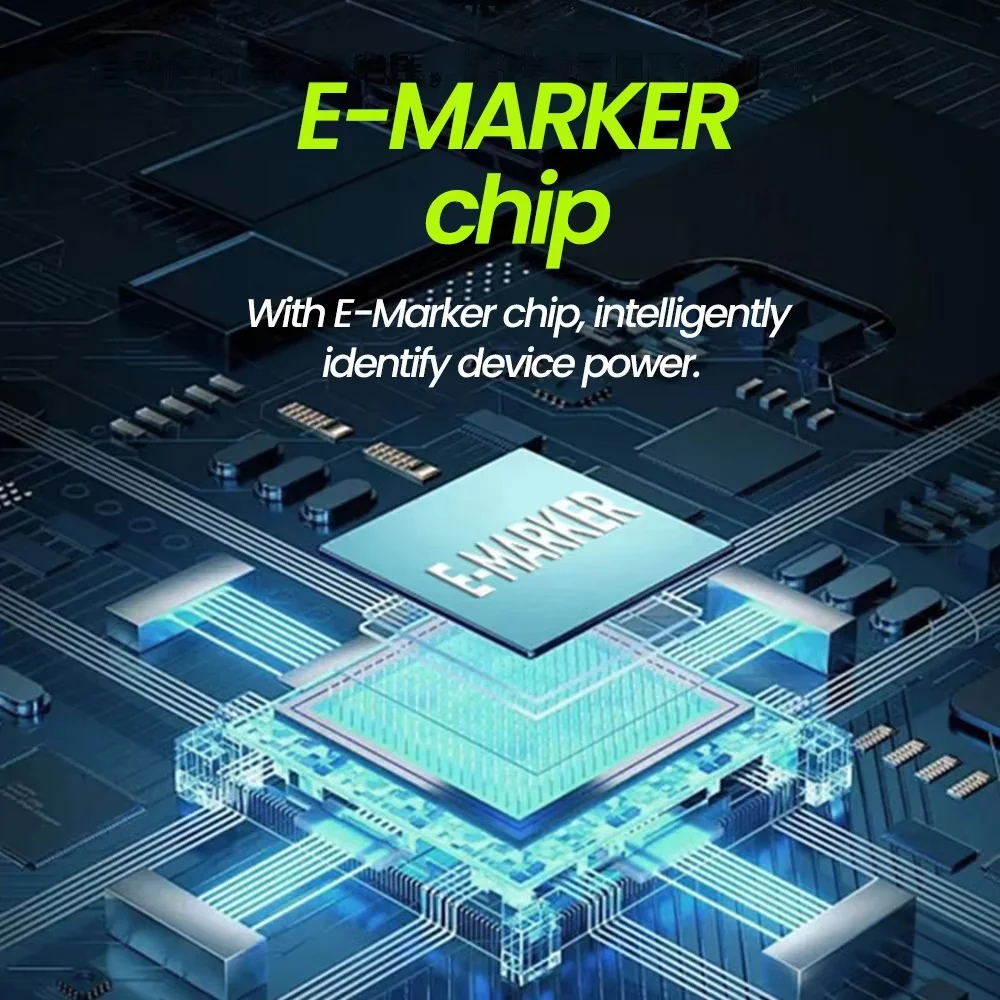 Cavo dati di ricarica rapida USB con display digitale PD 240W Cavo di ricarica rapida per telefono cellulare da USB/tipo C a tipo C per Huawei Xiaomi