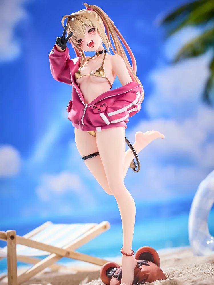Authentic Anime Figure Akumi 1/9 Scale Easy Pick Swimsuit Collectible Figurine Desktop Display For Anime Collectors - view 4