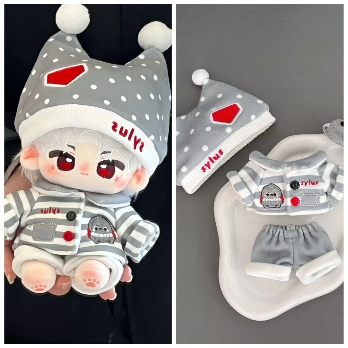 Sylus Love and Deep Space Summer with Day, Shen Star, Qin Che, Li Shen, Qi Yu, Attribute 20cm Cotton Doll Original Fan Dress