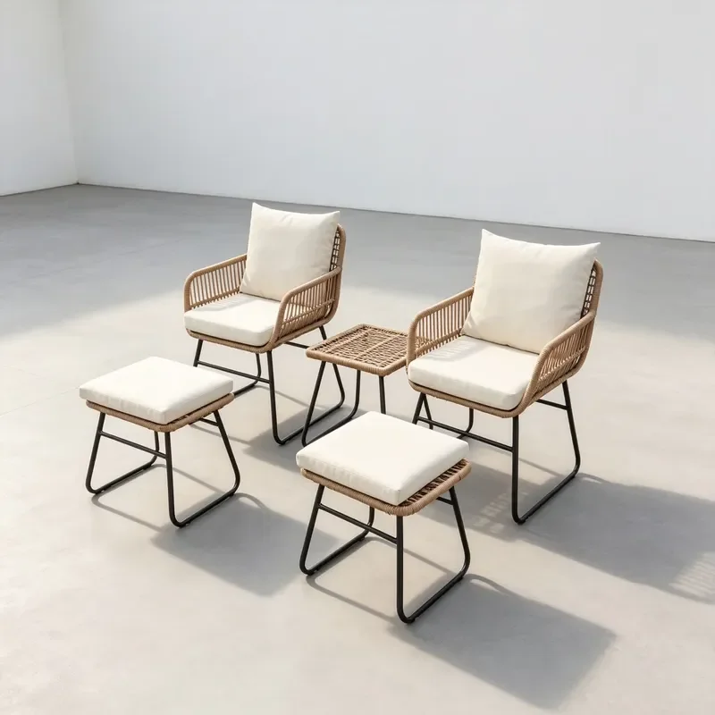 Multifunctional Stable Modern Waterproof Contemporary Teak Outdoor Chair for Restaurant Garden Hotel Use