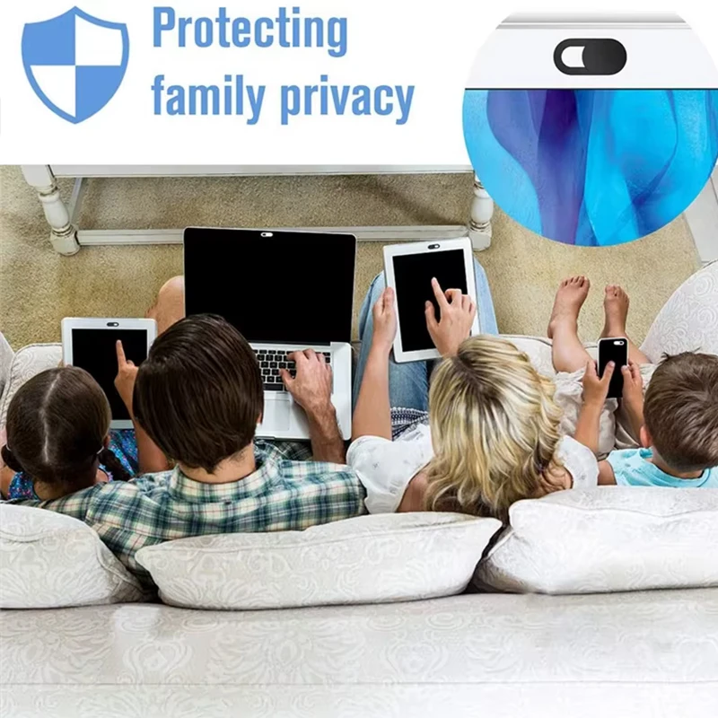 ฝาปิดเว็บแคม 3-20 ชิ้น แบบเลื่อนทำมือ ป้องกันการแฮ็ก ปกป้องความเป็นส่วนตัว สติ๊กเกอร์อเนกประสงค์ สำหรับเว็บ แล็ปท็อป ไอแพด