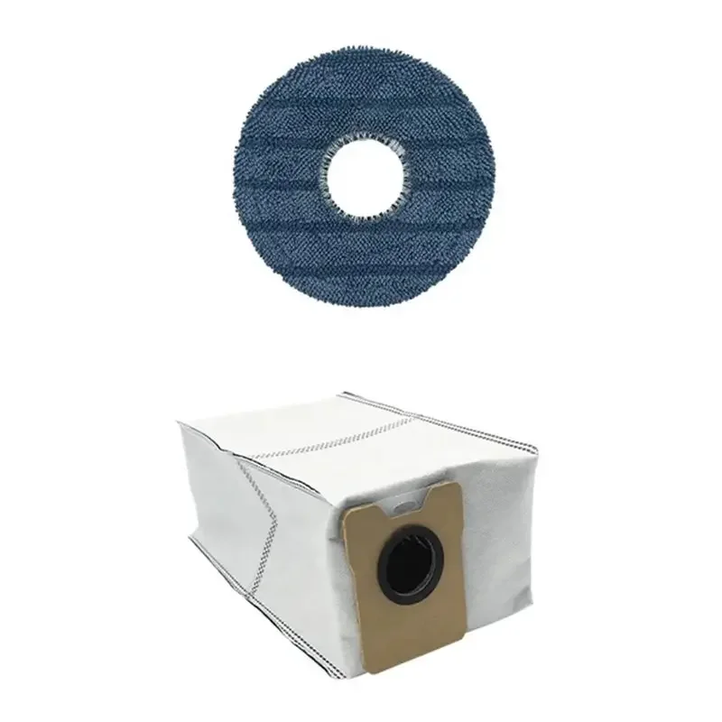 A67Z For Eufy For Omni C20 Replacement Mop Cloth And Dust Bags Robot Vacuum Cleaner Kit Household Cleaning Appliances view 3