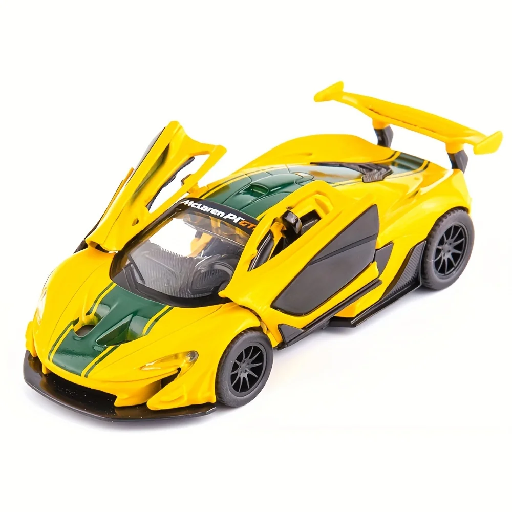 CCA1:40 McLaren P1 GTR model die-casting alloy car model collection ornaments holiday birthday gifts