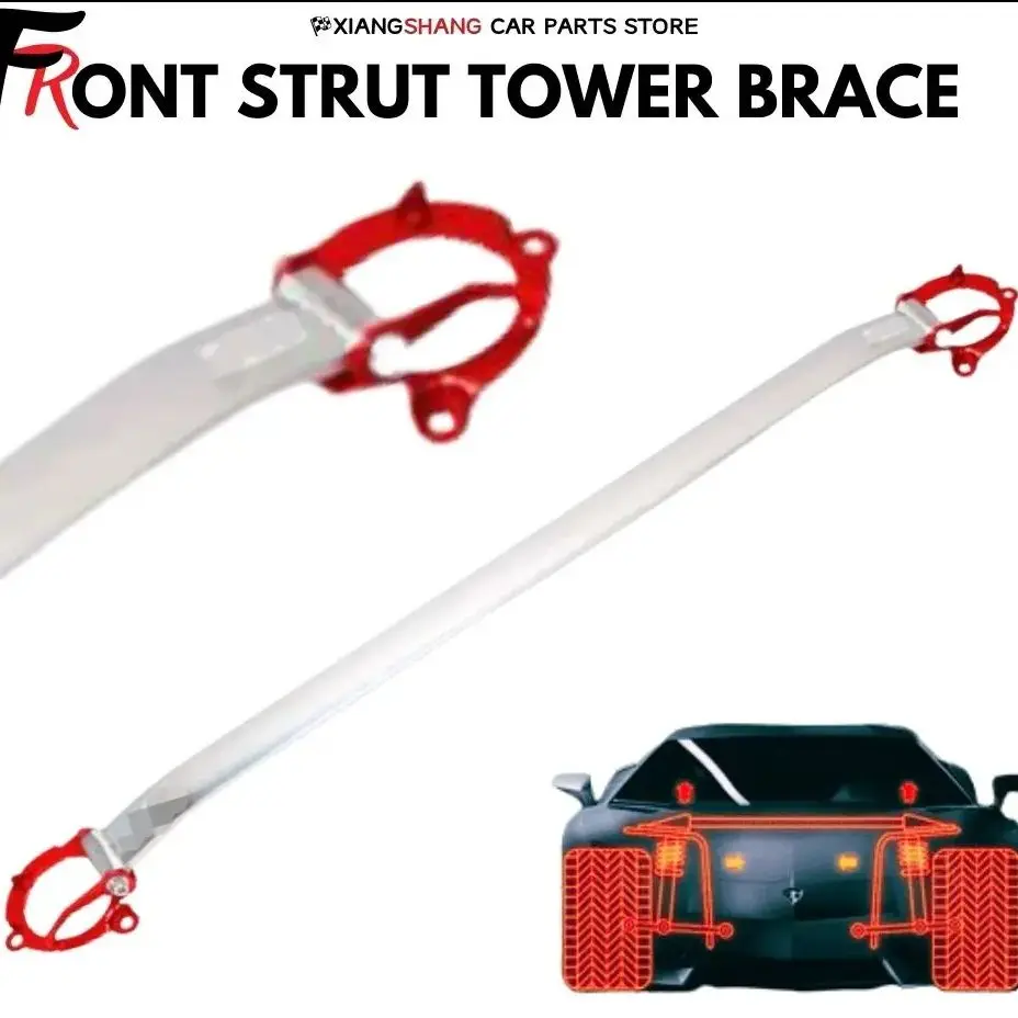 Front Strut Bar Tower Brace for Buick Regal 2017-2018 Aluminum Alloy Stabilized Anti-Roll Sway Bar