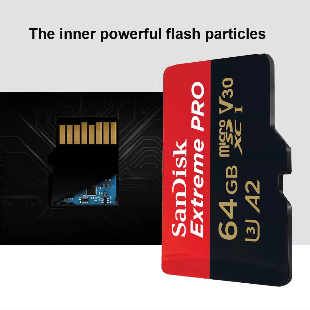 サンディスク メモリーカード エクストリーム プロ microSDカード 64GB 128GB 256GB 512GB 1TB C10 A2 U3 V30 4K UHD TFカード フラッシュカード カメラ ドローン用