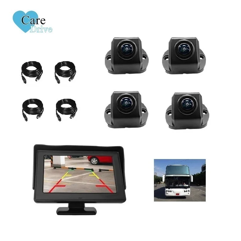 안드로이드 차량용 라디오 플레이 카메라 레코더 360도 10인치 AI 360 차량용 4K 후방 카메라