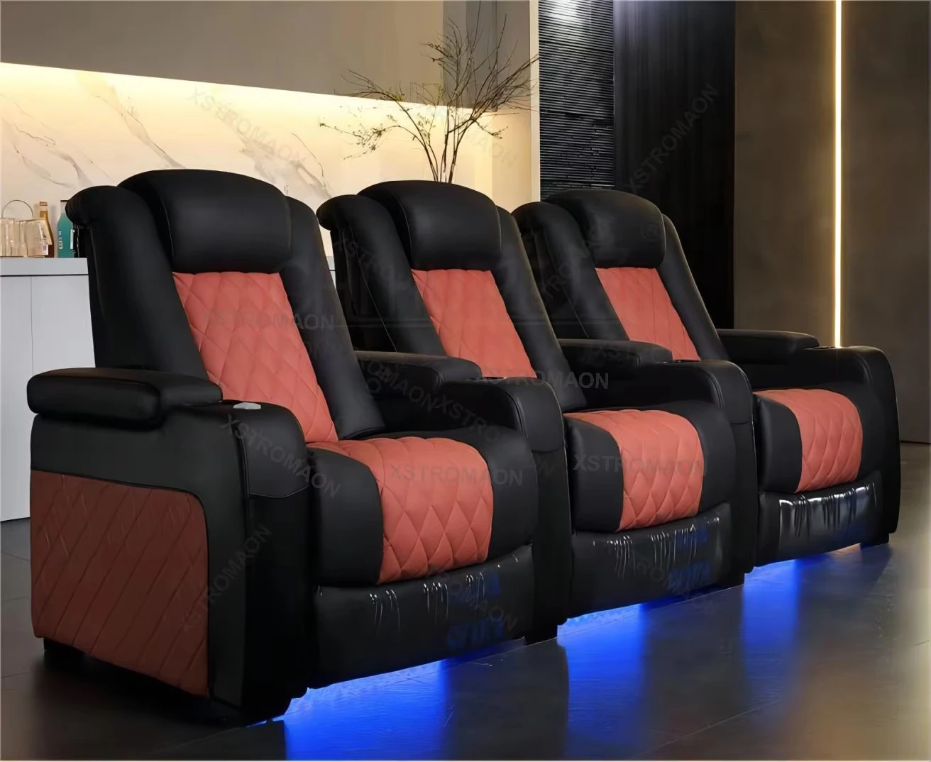 Canapé en cuir italien pour ci - Home Cinema Recliner Chairs avis et prix