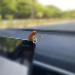 Fishing cat Car Ornaments Decoration Cute Resin With Pipe Glasses Auto Rearview Mirror Pendant Air outlet For Car Accessories