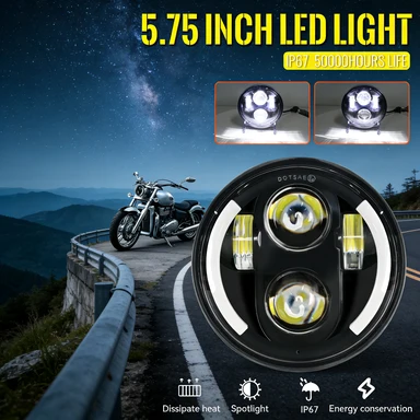 

5,75-дюймовый светодиодный проектор-фара для мотоциклов Triumph Rocket III, Speed Triple, Street Triple
