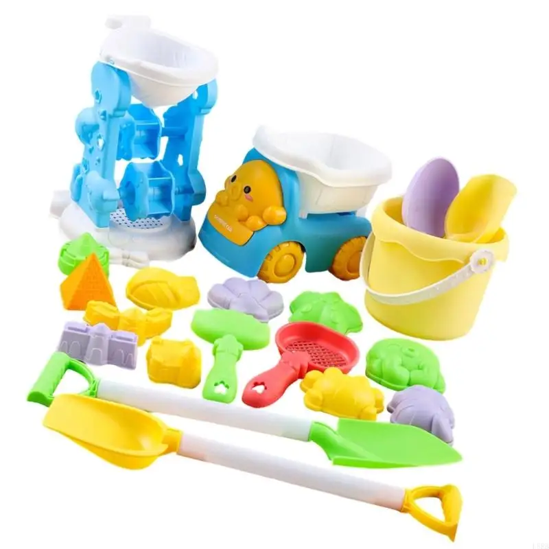 Kids Sand Exploration Sand Tool Tool Sand Bodet Pheaul Sand Moule moule pour plage Fun L8RB