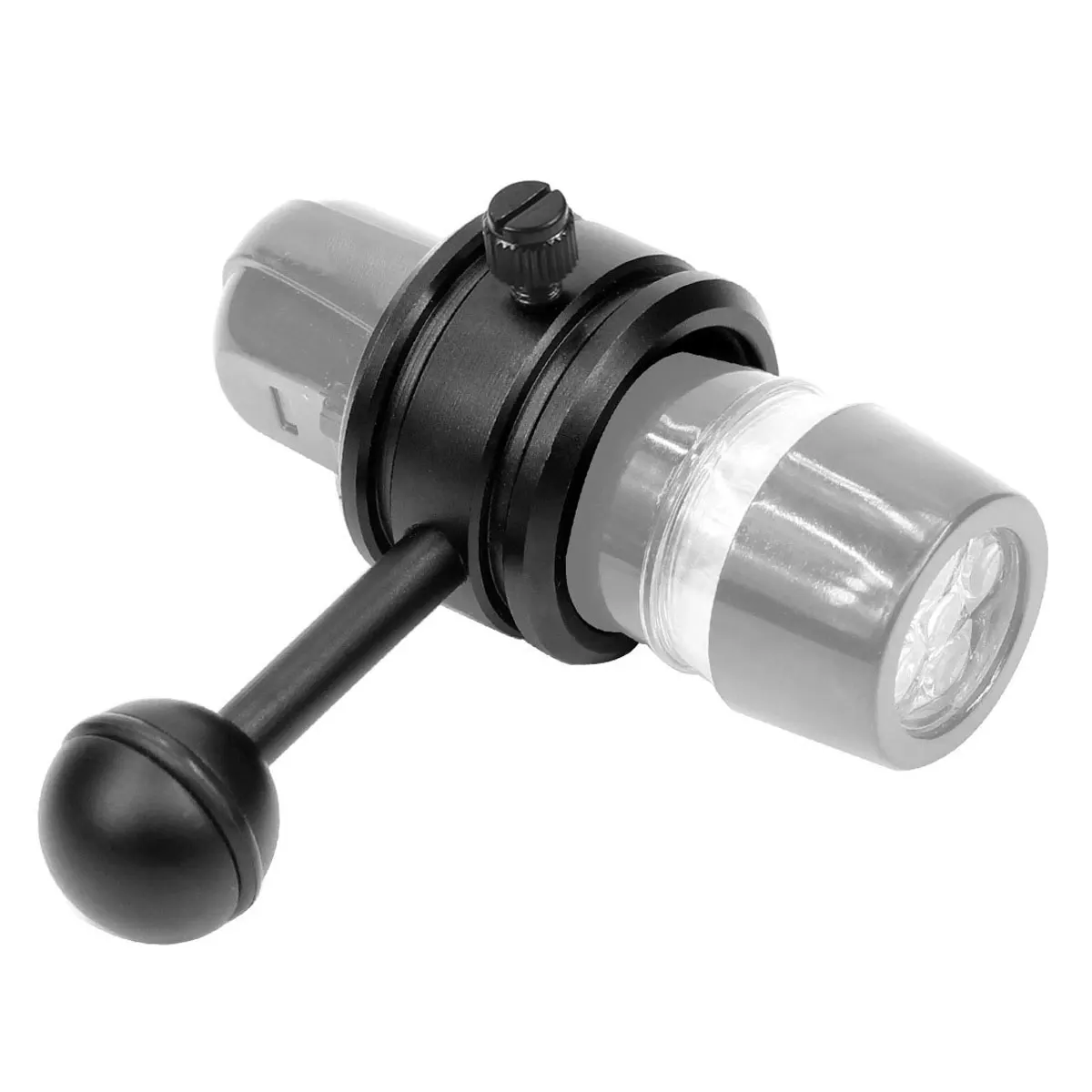 Universal Diving Torch Photography Video Lights Arm Fill Light Lamp Holder Mount Adapter Fixed Clip for Underwater Strobe Light