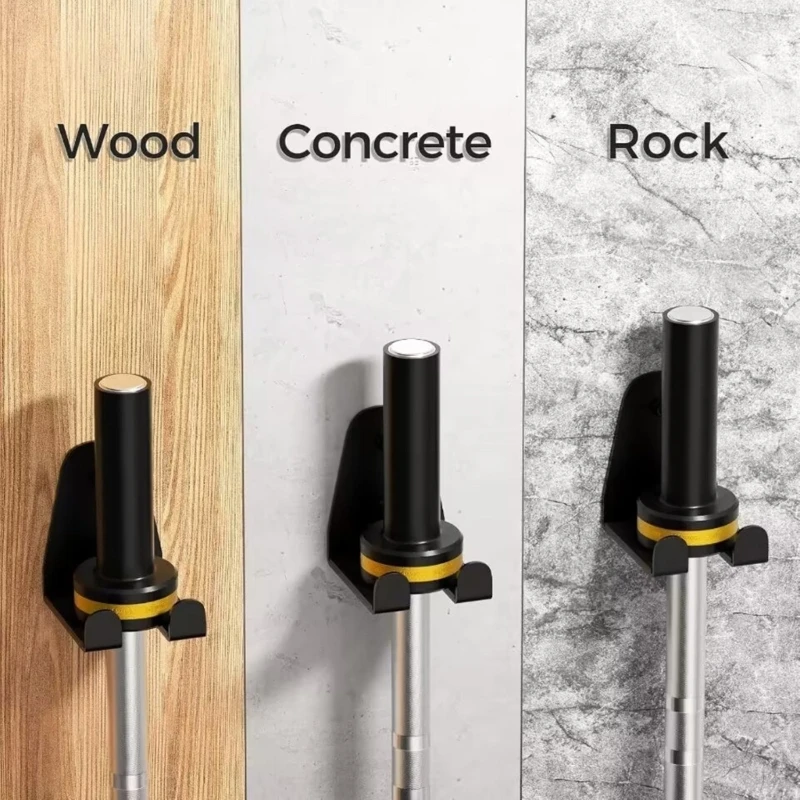 

Space Saving Wall Mount Barbells Holder For Weight Plates Exercise Equipment Heavy Type Alloys Y08C