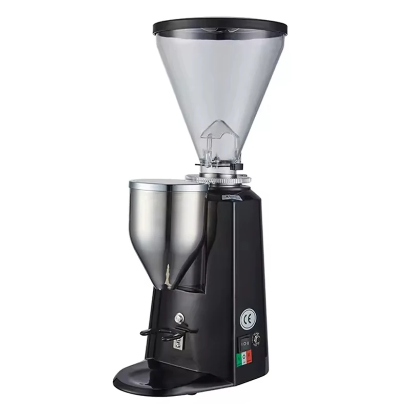 Automatic Large Professional Electric Coffee Grinder Coffee Bean Mill Machine For Commercial Use