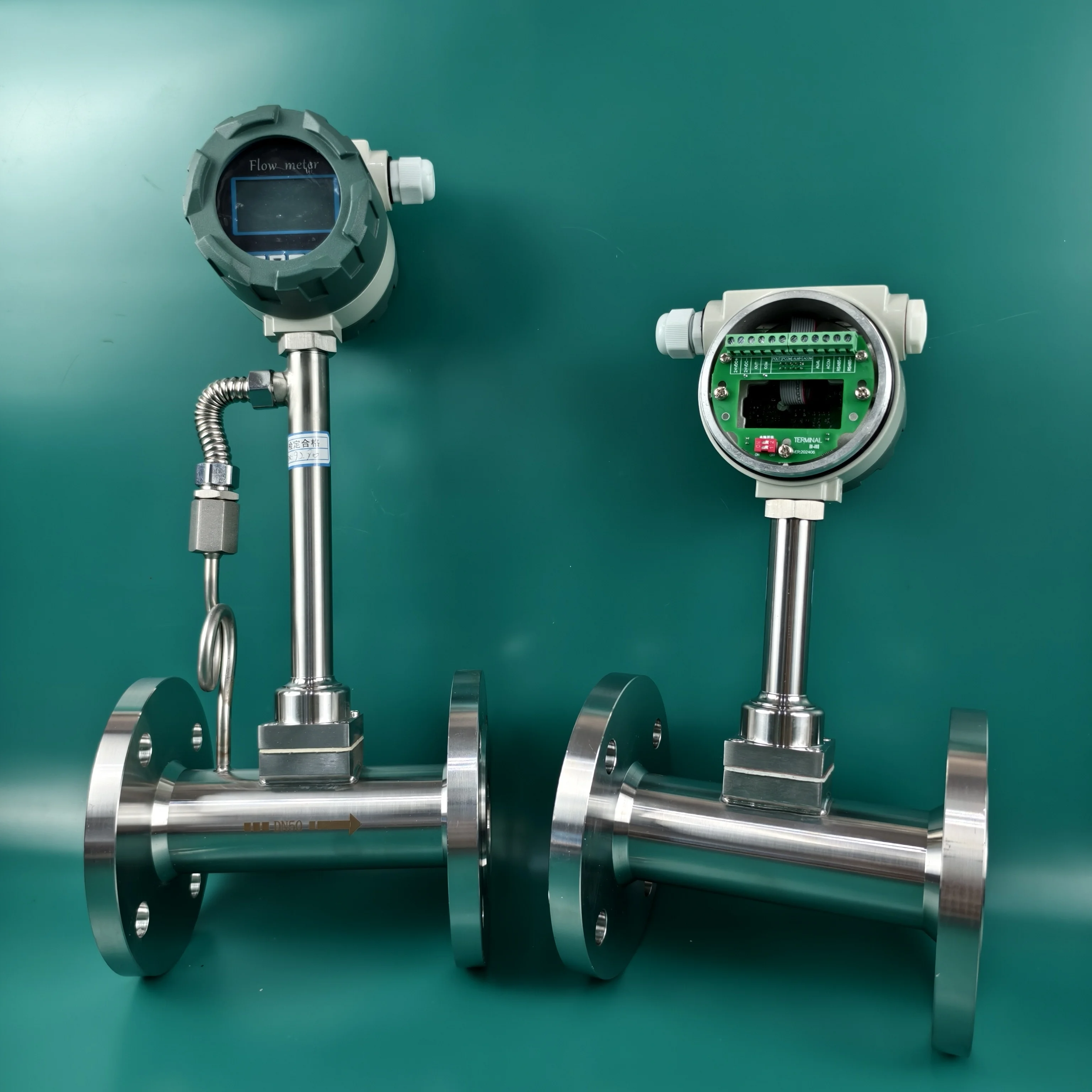 

Hot Sale Jiangsu WanBang Instrument Smart Vortex Flow Meter Series for Steam Compressed Air Natural Liquids Thermal Oil