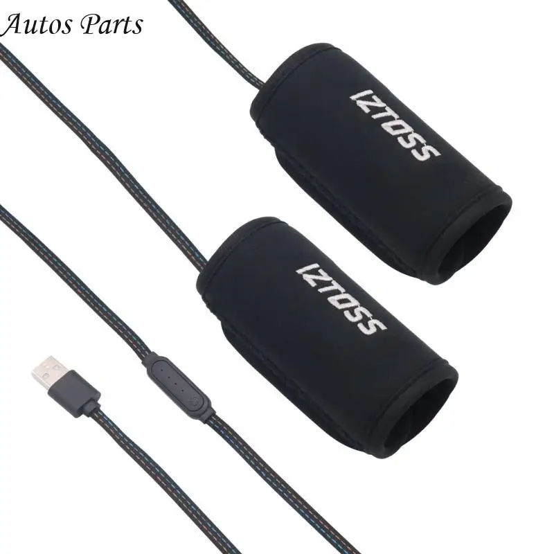 57BA Electric Heated Handlebar Grips Cover Pad Motorcycle Heated Grips Easy Installation Motorbike Handlebar Heater Warmer view 5