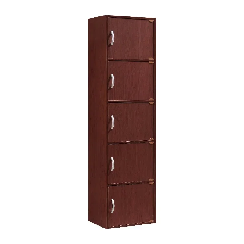

Hodedah 5-Shelf, 5-Door Multipurpose Cabinet, Multiple Colors kitchen cabinet