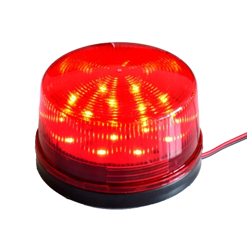 Strobe Siren Alarm Waterproof 12V~220V Safely Security Alarm Strobe Signal Safety Warning MINI Flashing LED Strobe Lamp