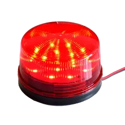 Alarme de Sirène Stroboscopique Étanche 12V ~ 220V, Signal de Sécurité en Toute Sécurité, Mini Lampe LED Clignotante