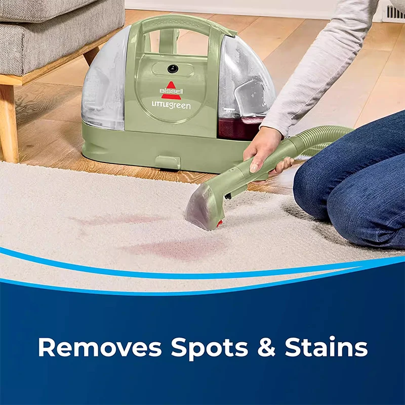 BISSELL Little Green Multifunctional  for HomePortable Carpet CleanerSofa Carpet Pet Removal and Stain Removal Vacuum Robot