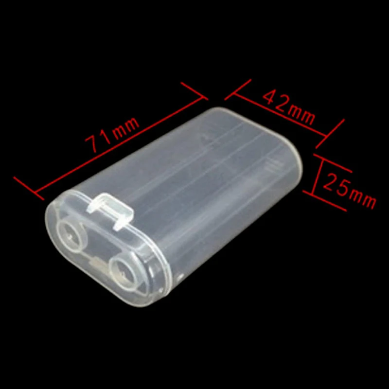 1PC Waterproof 18650 Battery Plastic Storage Box Rechargeable Battery Power Bank Plastic Cases Durable 18650 Battery Holder Case