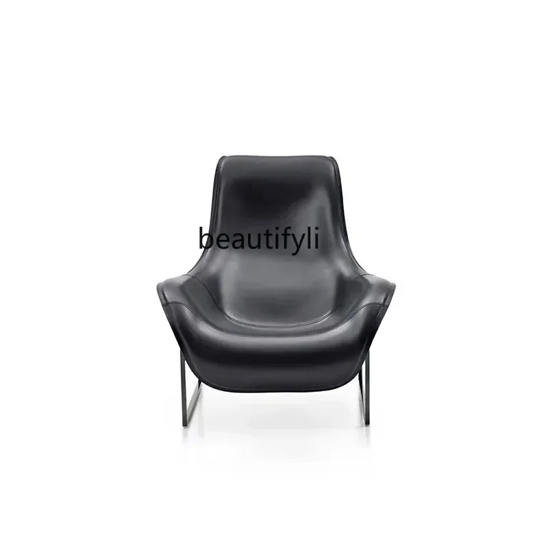 Nordic Light Luxury Art Creative FRP Peaked Chair Trendy Leisure Recliner Villa Reception Chair designer chair