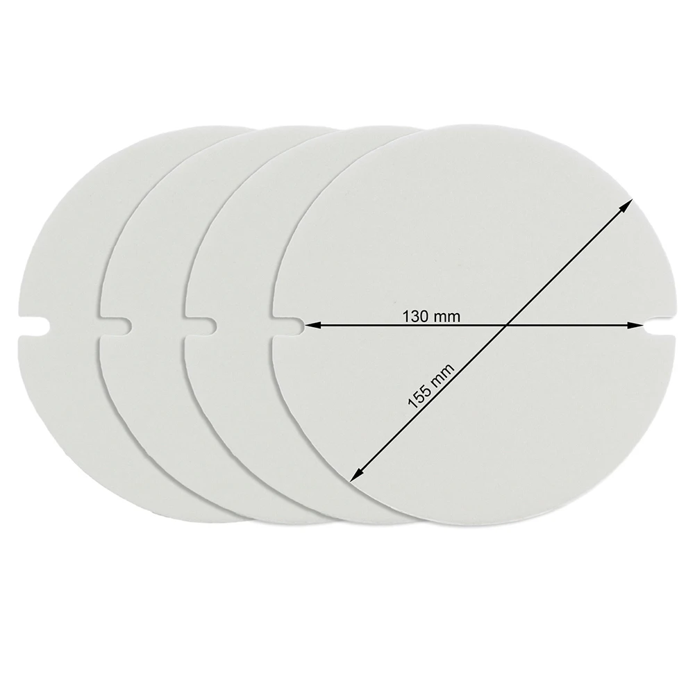 2/4PCS 125/155MM Herd Tür Glas Dichtungen Kamin Zubehör Für 120-200mm Rohr hitze Beständig Bis Zu 1200 °C