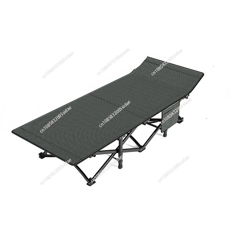 Folding Camping Cot for Adults with Mattress, Portable Camp Cot Bed Sleeping Cots with Pillow & Carry Bag for Office, Ho