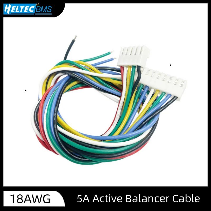 

VH3.96 5P 6P 7P 8P 9P 10P 11P 15P 17P 18AWG Silicone Cable 40CM Length Female Housing Plug For Heltec 5A active balancer