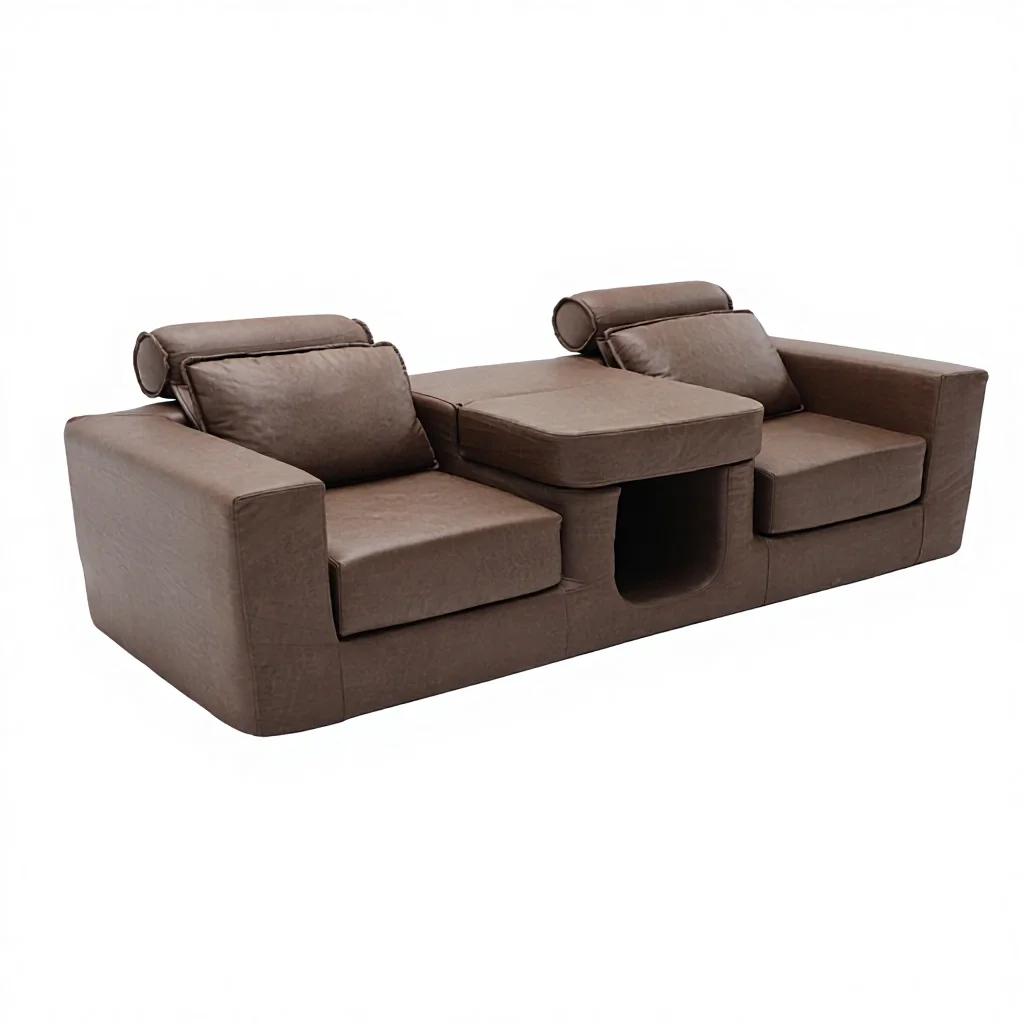 #Compressed 2-in-1 Sofa Bed & Pet House Set Vacuum Packed Lightweight Durable Fabric Cover Modern Design for Mall Home Pet Use