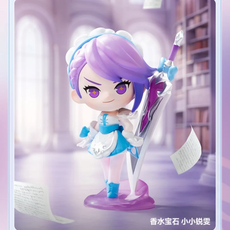 Tft Gold Shovel Shovel Battle Little Hero Mobile Little Hero Series Blind Box Toy Game  Akali Yone Collection Model Kawaii Gift