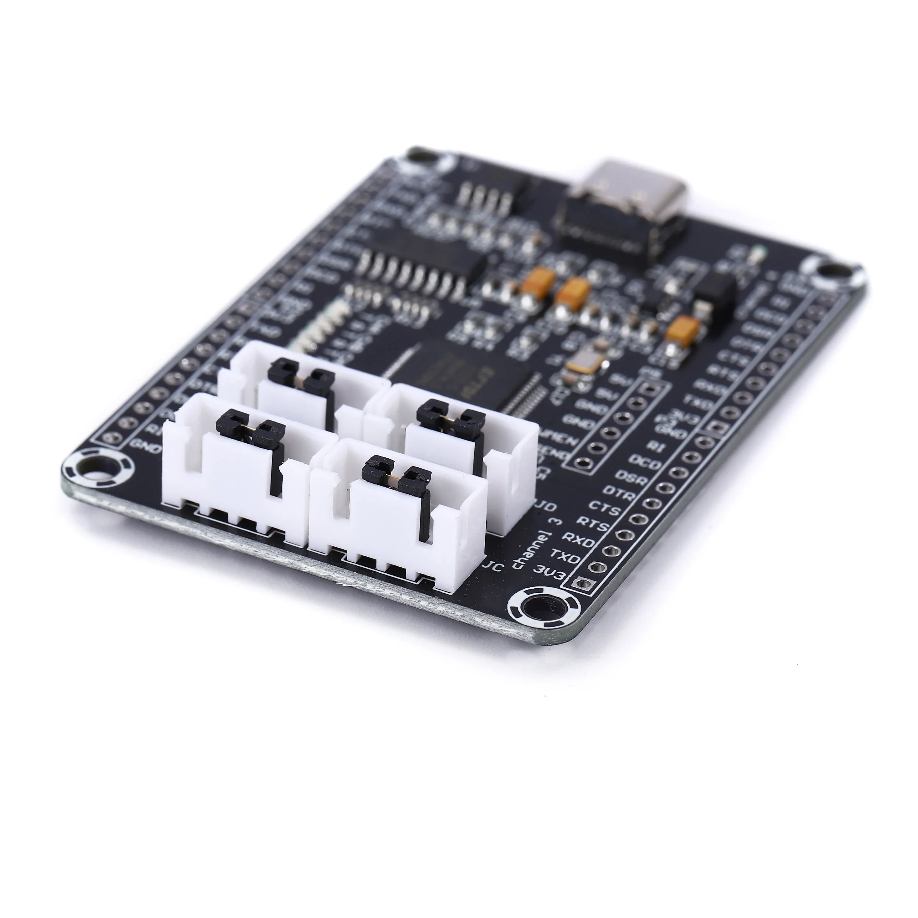 FT4232HL أربع قنوات USB إلى TTL المنفذ التسلسلي FT4232 وحدة مجلس التنمية 3.3 فولت 5 فولت منفذ تسلسلي متعدد 4 قناة #4