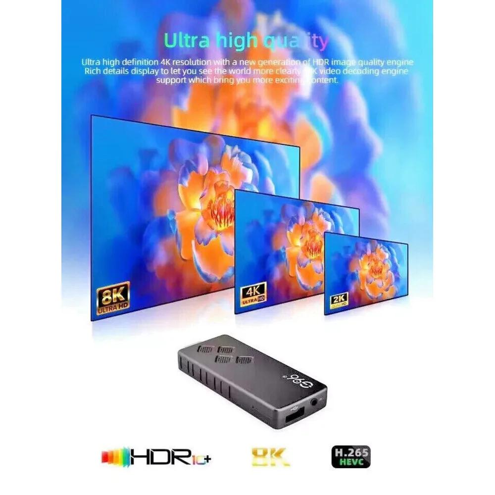 Fire TV Stick 4K Ultra HD Streaming Media Player With Infrared Ray Remote G96