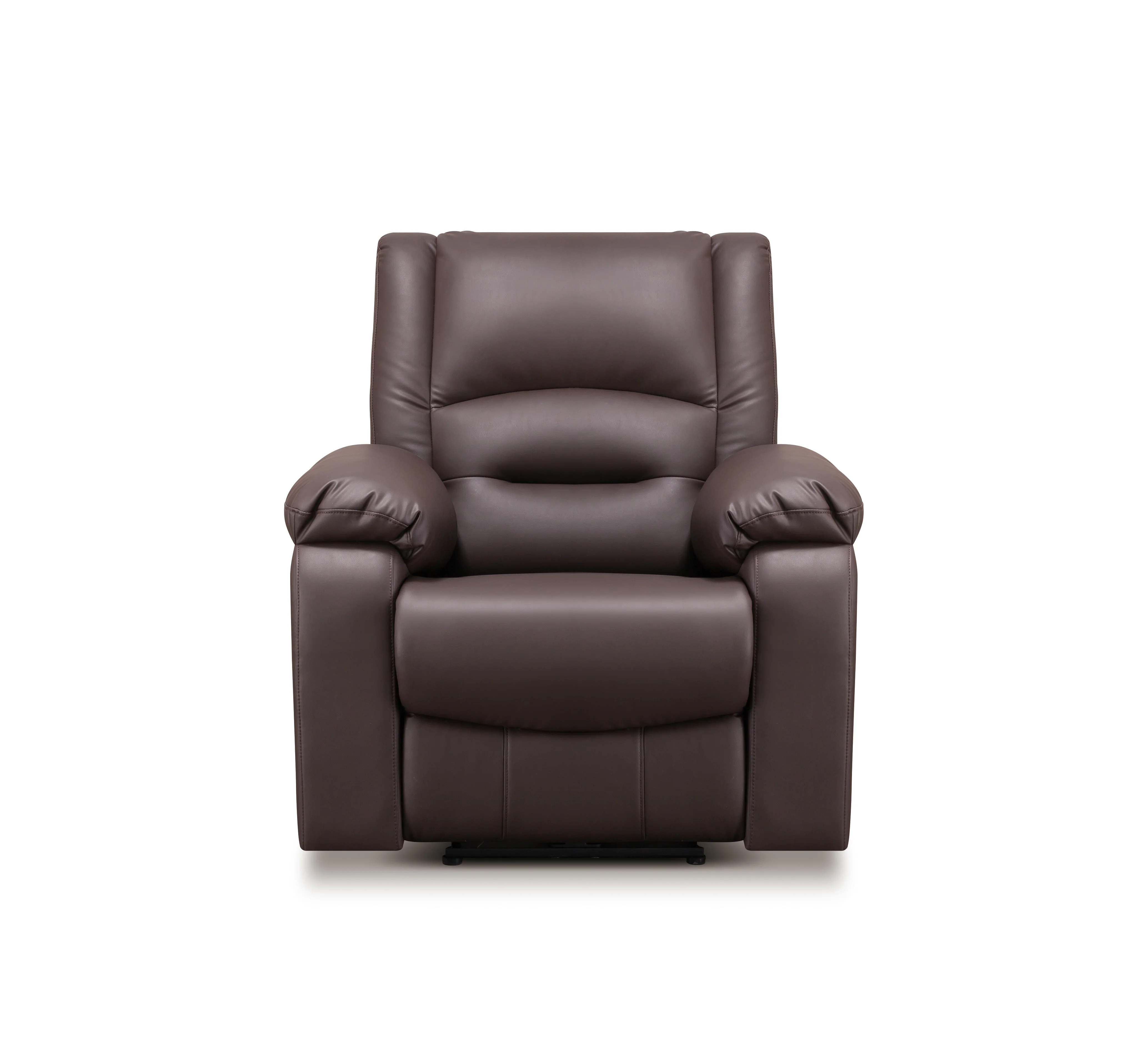 Luxury Modern Living Room Multi-functional Electric or Manual Recliner Leather Sofa