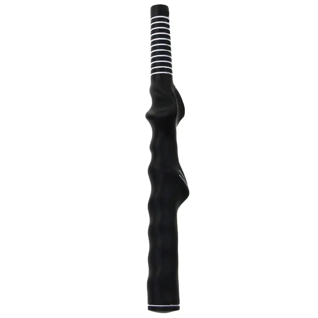Golf Club Grip Trainer Rubber Hand Guide Swing Teaching Tool for Golf Practice Equipment Beginner Use