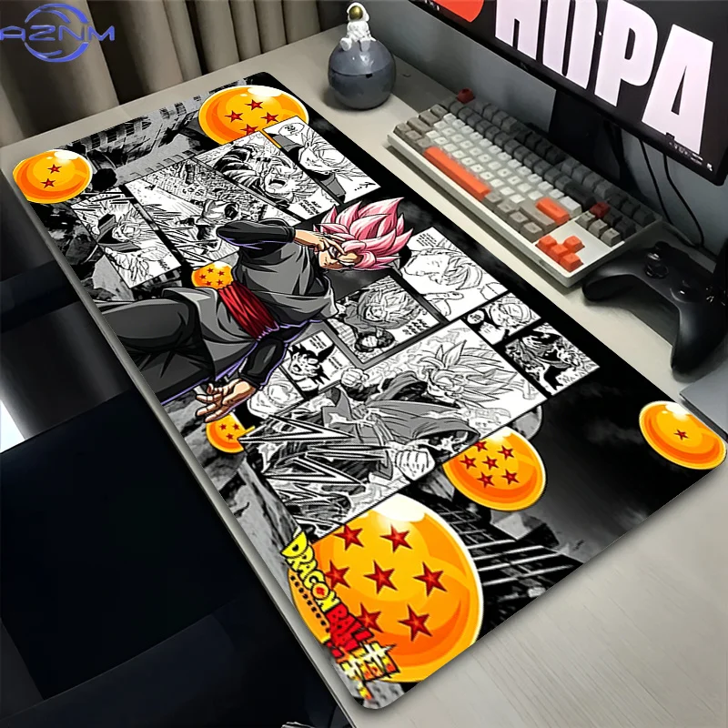 Dragon Ball Z Mouse Pad HD Print Gamer Notebook Desk Mat XXL Large Gaming Keyboard Pad Designed specifically DBZ Anime Mousepad