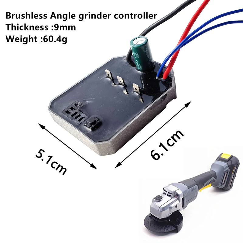 21V 55A Elektrische Schlüssel Control Board Bürstenlosen Motor Winkel Grinder Power Tool Motherboard Zubehör Lithium-ionen Batterie