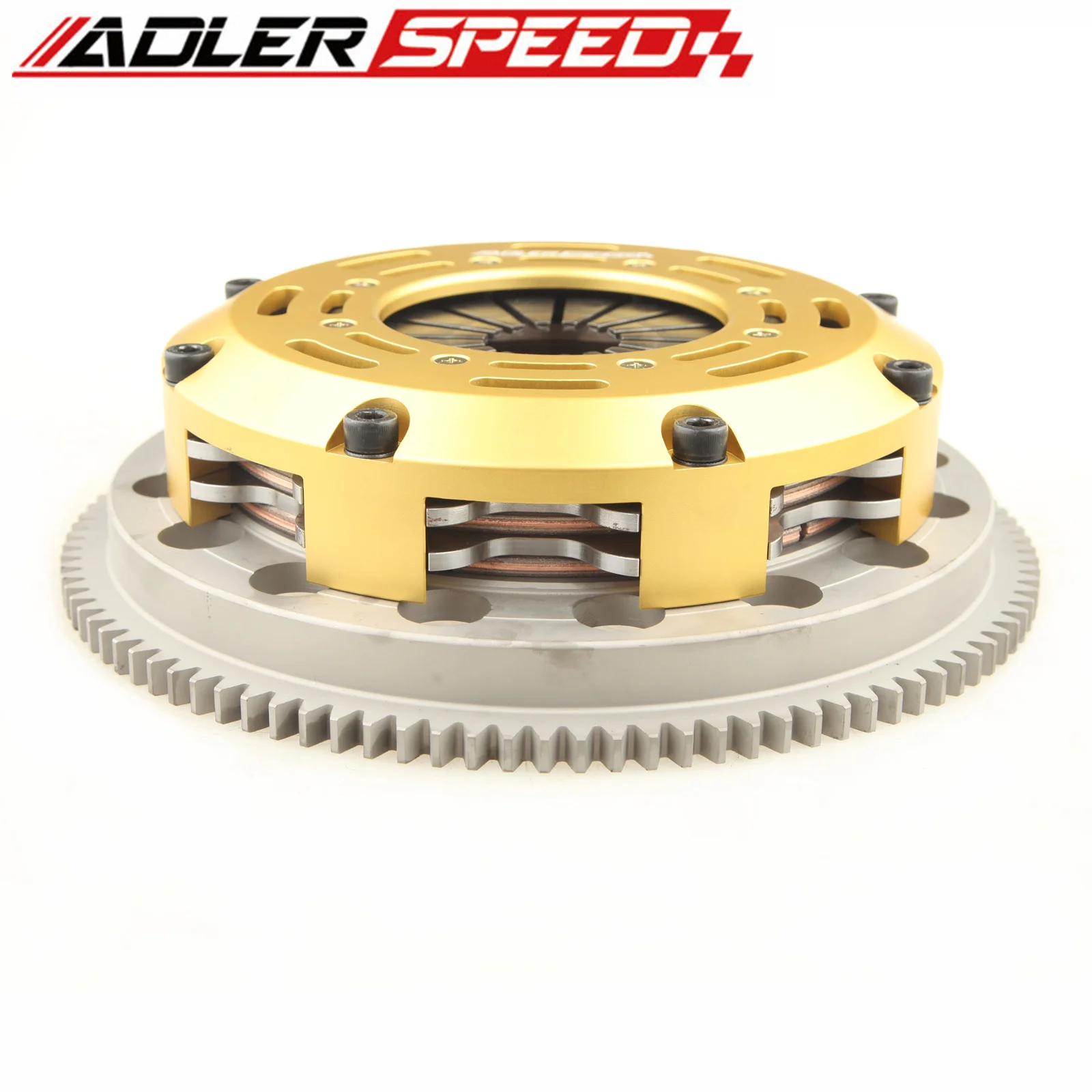 ADLERSPEED RACING CLUTCH TWIN DISC KIT For Pontiac Chevrolet GEO Tracker Suzuki Sidekick X-90 1.6L Medium