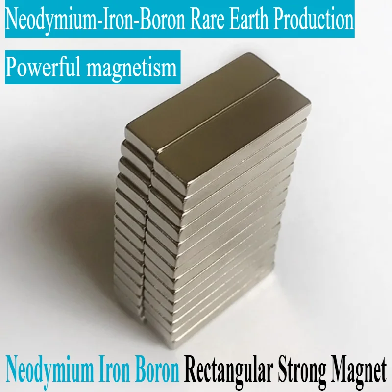 

50pcs/lot Rectangular strong magnets,29-60mm diameter, suitable for refrigerators, offices, and handheld devices.