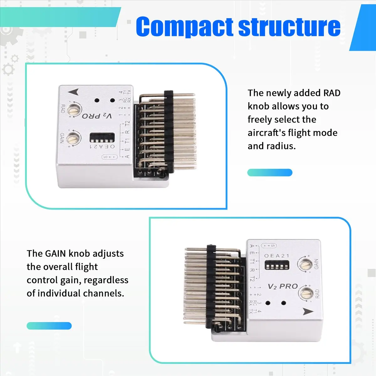 Untuk Sparrow 2 Pro Fixed Wing Flight Control Model Digital OSD RC Drone Mendukung O3 Air Unit Nebula [Life diary]