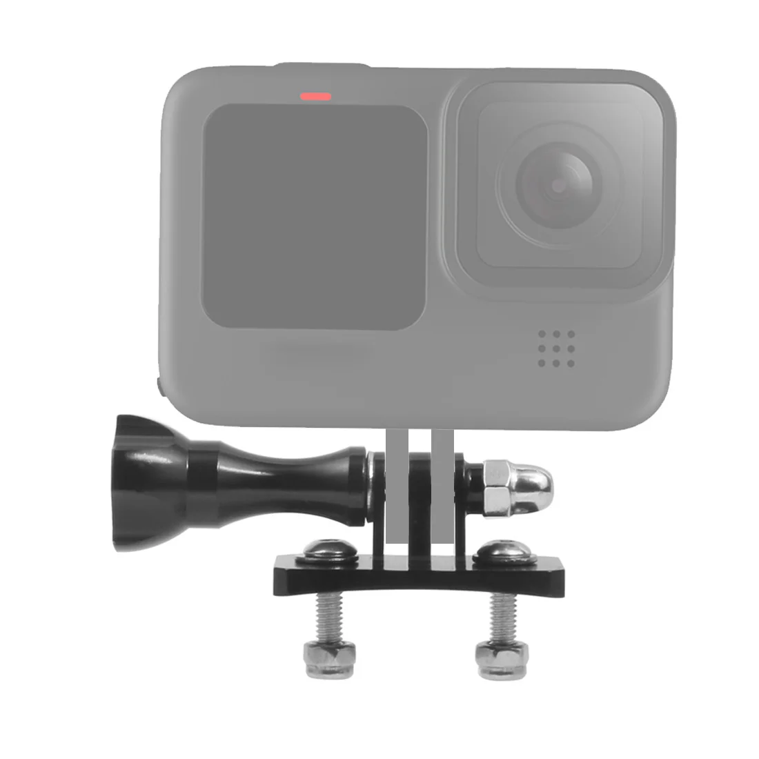 Aluminium Mini Stativ Kopf Helm Feste Adapter Halterung für Gopro Hero 13 11 10 9 8 7 6 5 Für Insta360 ONE R Action Kamera Radfahren – Detail 10