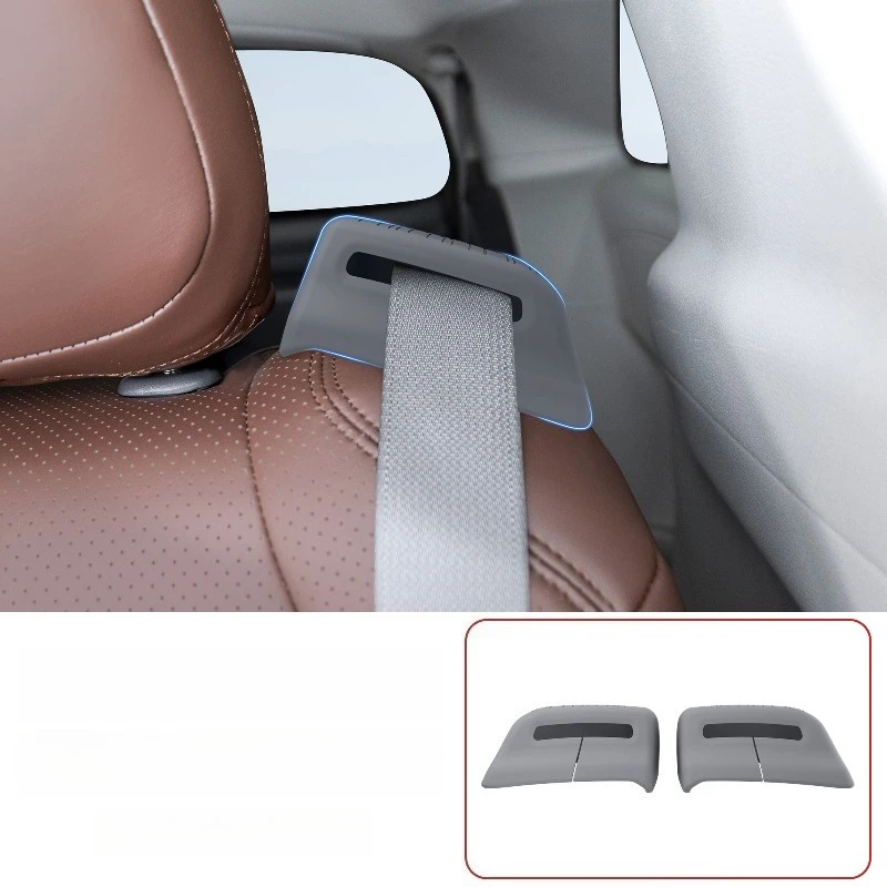 Silicone Seat Belt Protective Sleeve for Toyota Sienna/Granvia - Second-Row Seat Cover Accessory