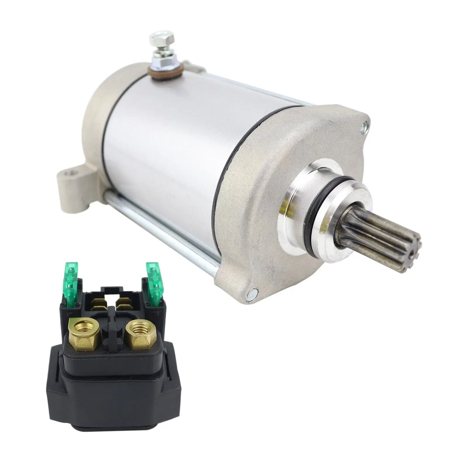 

Starter & Relay for Yamaha Grizzly 660 450 400 2002-2006 5KM-81890-00-00 18759