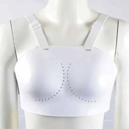 Imagen 1 del producto Protector de pecho de esgrima duradero XS-XL, protectores de pecho blancos Unisex, equipo de esgrima protectora, chaleco de equipo corporal, Kickboxing