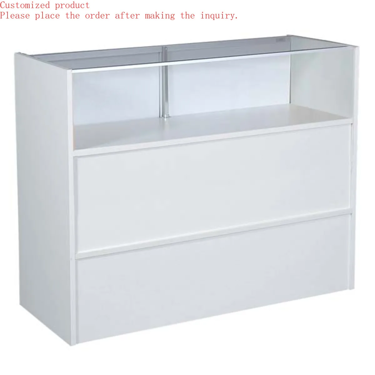 

Custom.Original Factory Customized Cashier Cabinet