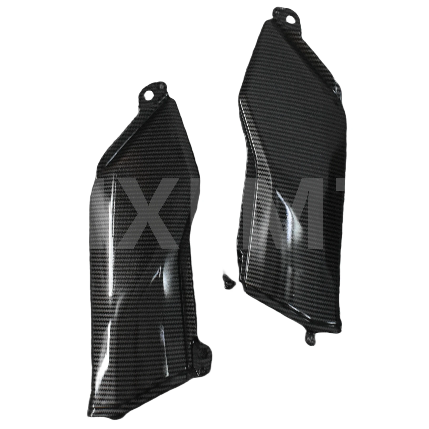 Motorcycle Fuel Tank lLower Side Plate Fairing Is Applicable For KAWASAKI Z90017 18 19 20 21 23 22 Carbon Fiber Paint